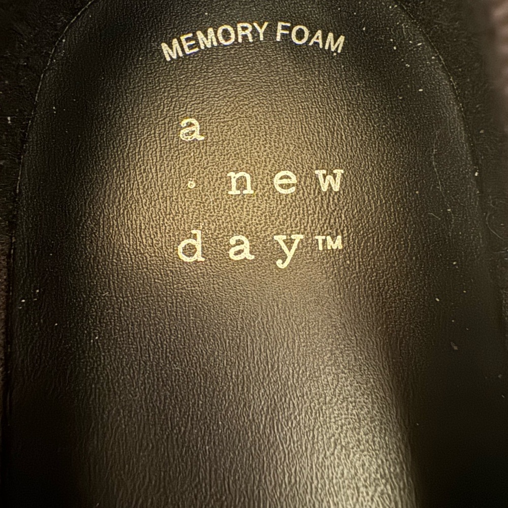 a new day Black Flats with Gold Accents - Picture 5 of 8
